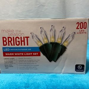 Warm White Light Set - 200 ct.